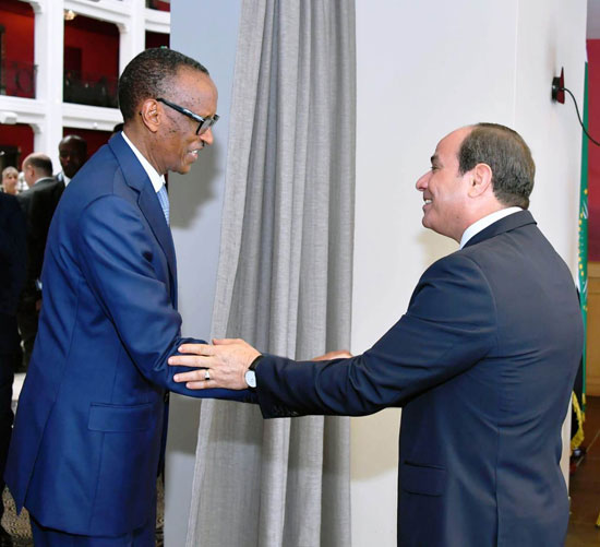 السيسى يستضيف رؤساء رواندا والسنغال وجنوب افريقيا (3)