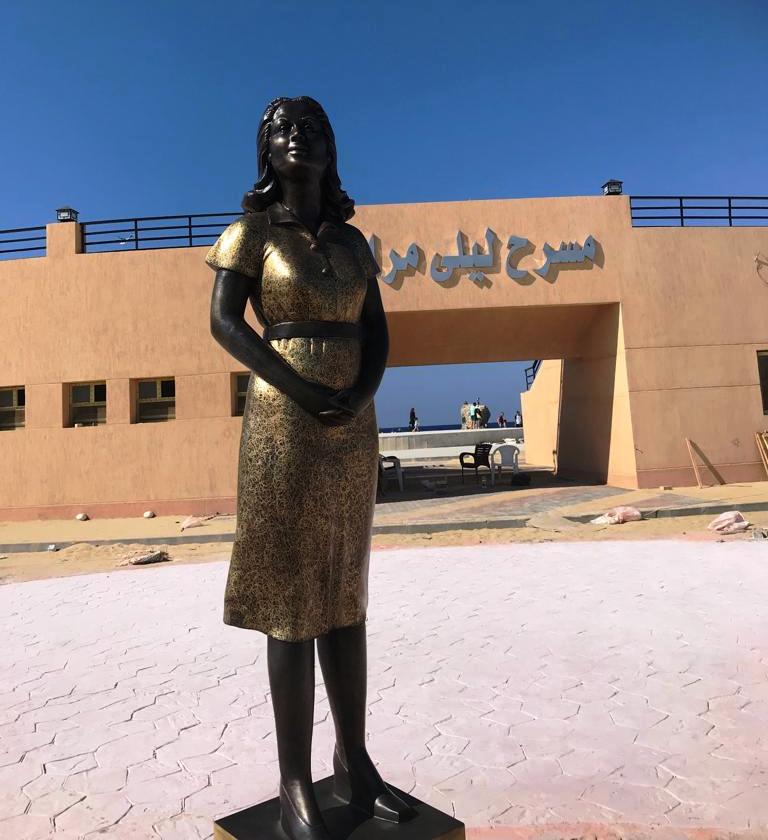 تمثال ليلى مراد