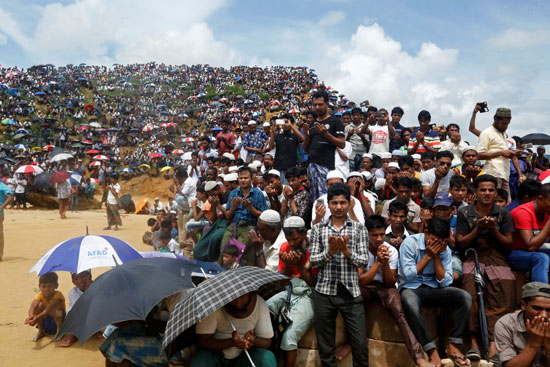 آلاف من مسلمي الروهينجا