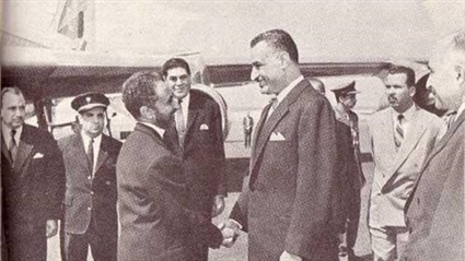 عبد الناصر يزور إثيوبيا