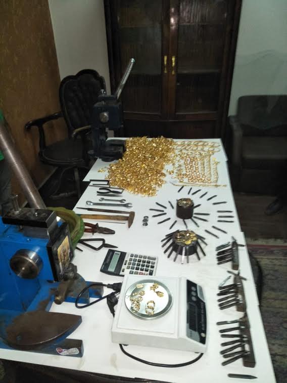 جانب من المضبوطات