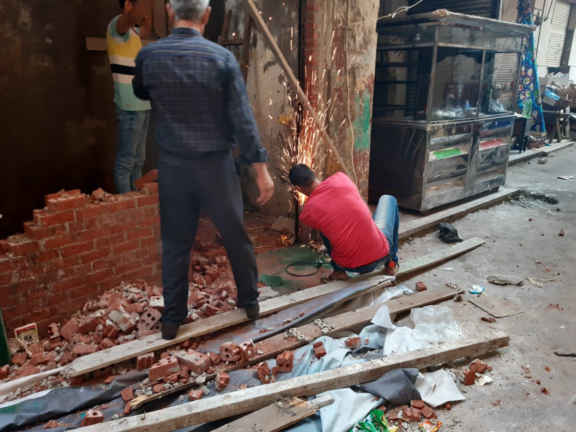 إيقاف بناء مخالف و غلق مقهى للمرة الثانية بأحياء الاسكندرية (5)