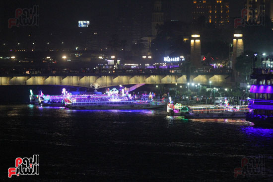 المراكب النيلية تصطف لاستقبال المواطنين