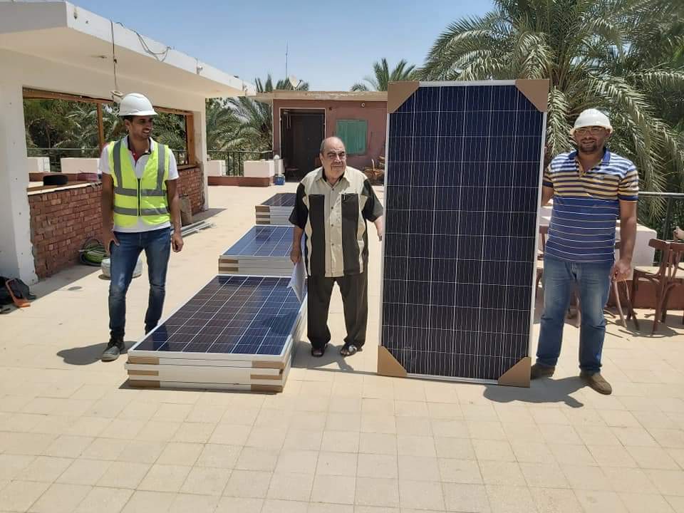 تركيب محطة طاقة شمسية بقدرة 10 كيلو وات بمبنى نقابة المهندسين (5)
