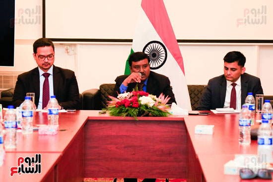 القائم بأعمال سفير الهند بالقاهرة (7)