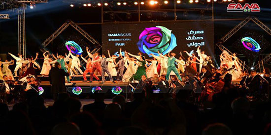 احتفالات-معرض-دمشق