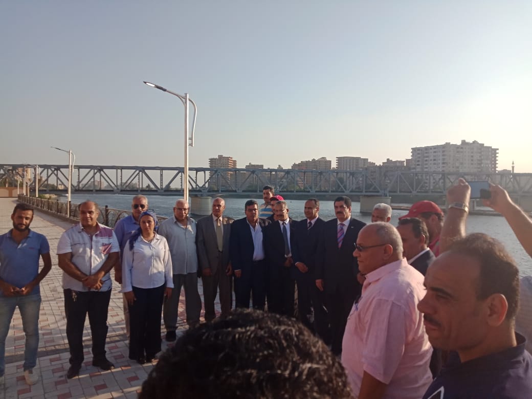محافظ القليوبية يفتتح المرحلة الأولى لممشي أهل مصر ببنها (12)