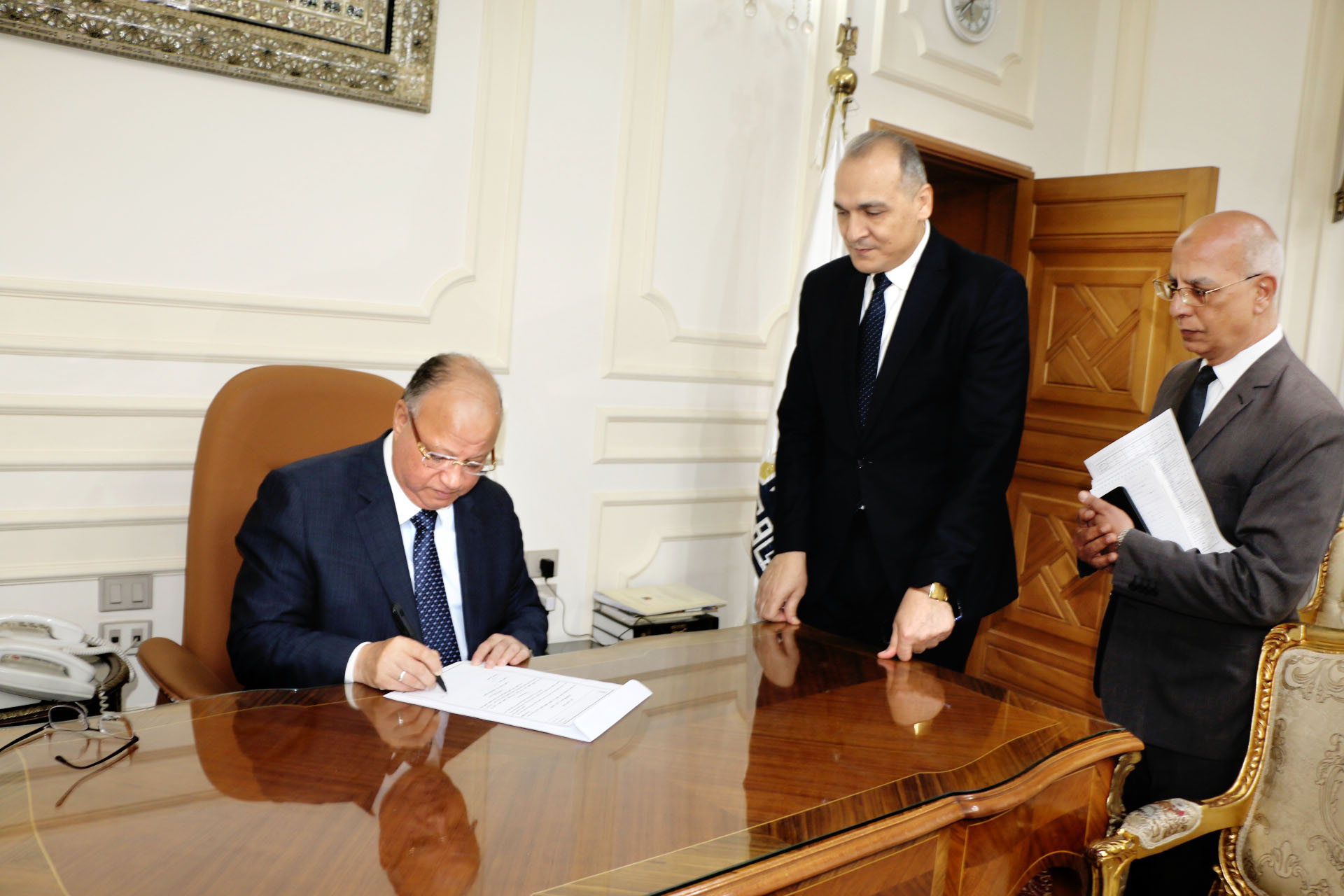 محافظ القاهرة يعتمد نتيجة الدور الأول للشهادة الاعدادية (3)
