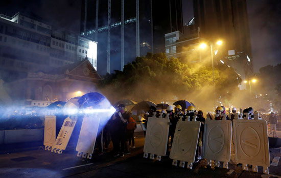 احتجاجات  هونج كونج