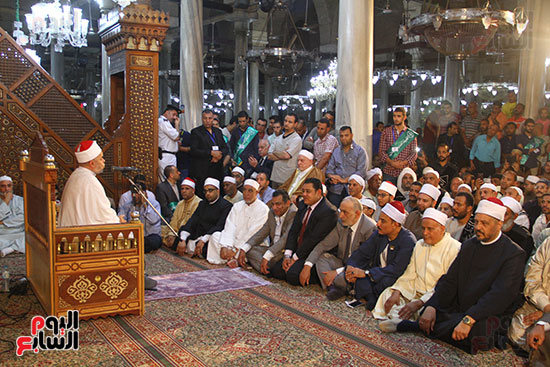 احتفال الطرق الصوفية ، برأس السنة الهجرية بمسجد الإمام الحسين (5)