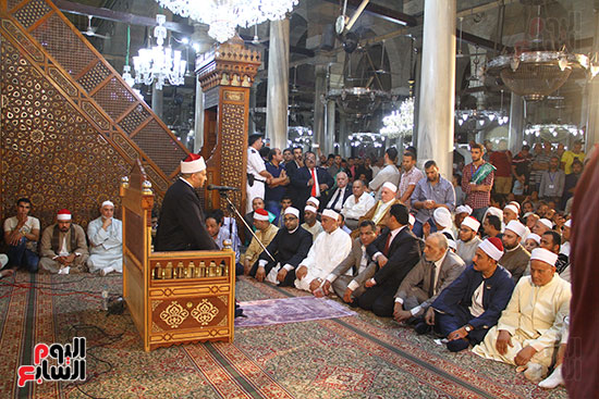 احتفال الطرق الصوفية ، برأس السنة الهجرية بمسجد الإمام الحسين (10)