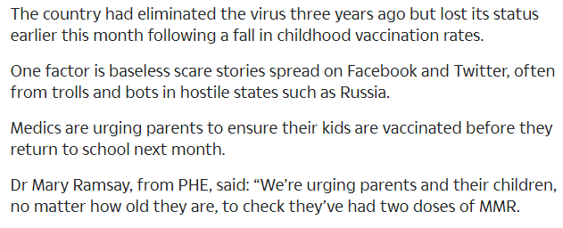 الخرافات التى انتشرت عبر مواقع التواصل الاجتماعى كانت السبب وراء عدم تطعيم الاطفال