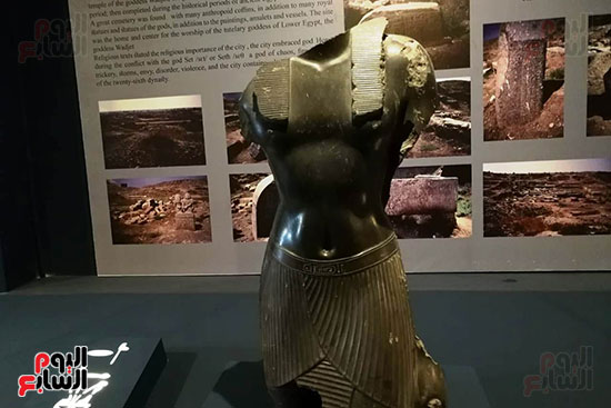 تمثال-بلا-رأس-فى-متحف-طنطا