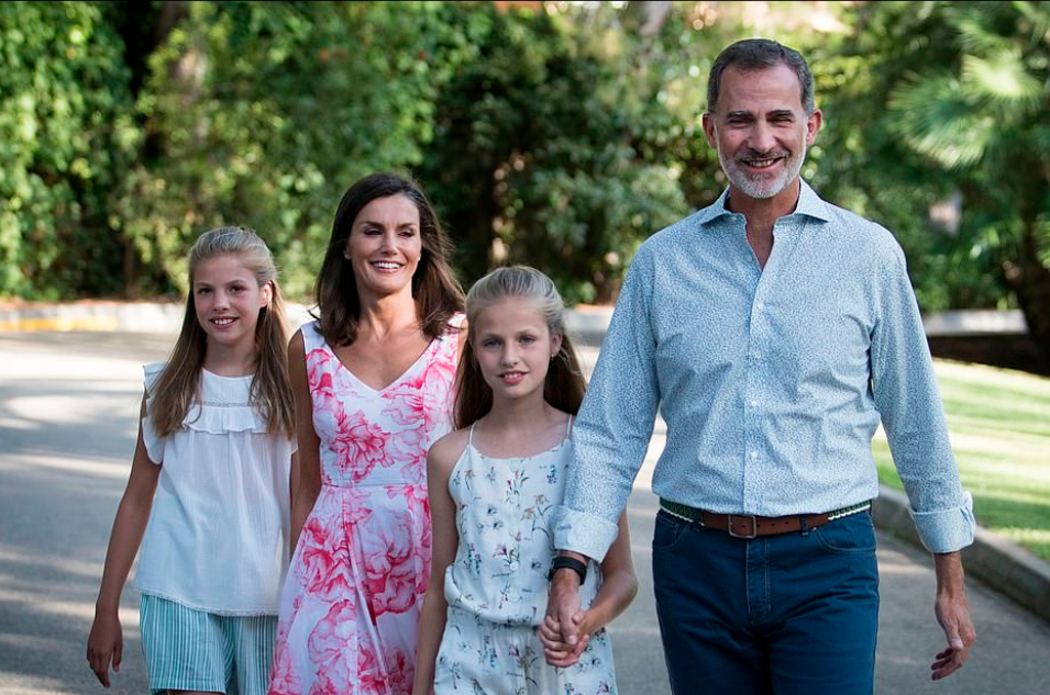العائلة المالكة الإسبانية