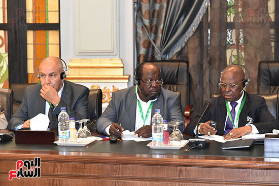 الجلسة الافتتاحية لاجتماعات لجنة العلاقات والتعاون الدولي بالبرلمان الأفريقي (6)