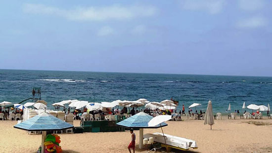 شواطئ الإسكندرية أحلى فى عيد الأضحى (2)