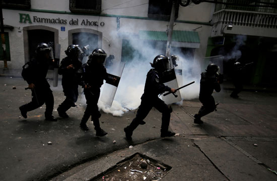 تظاهرات فى هندوراس (1)