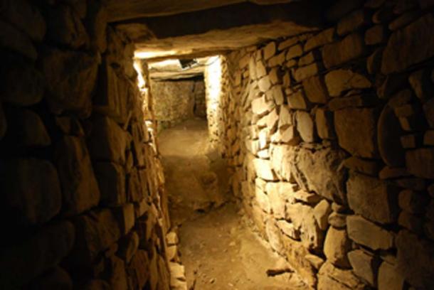 Interior-of-Knowth-tomb