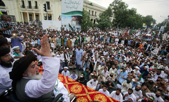 مظاهرات فى باكستان