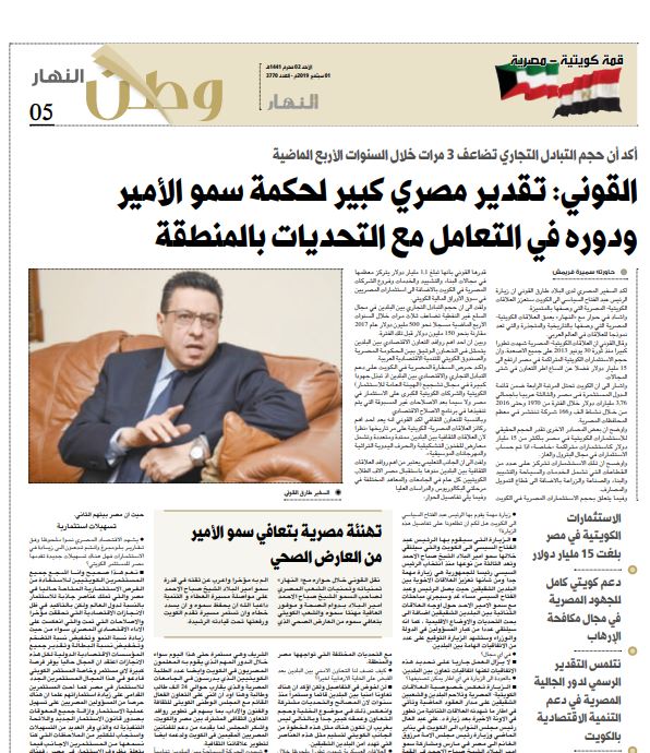 حوار السفير المصري