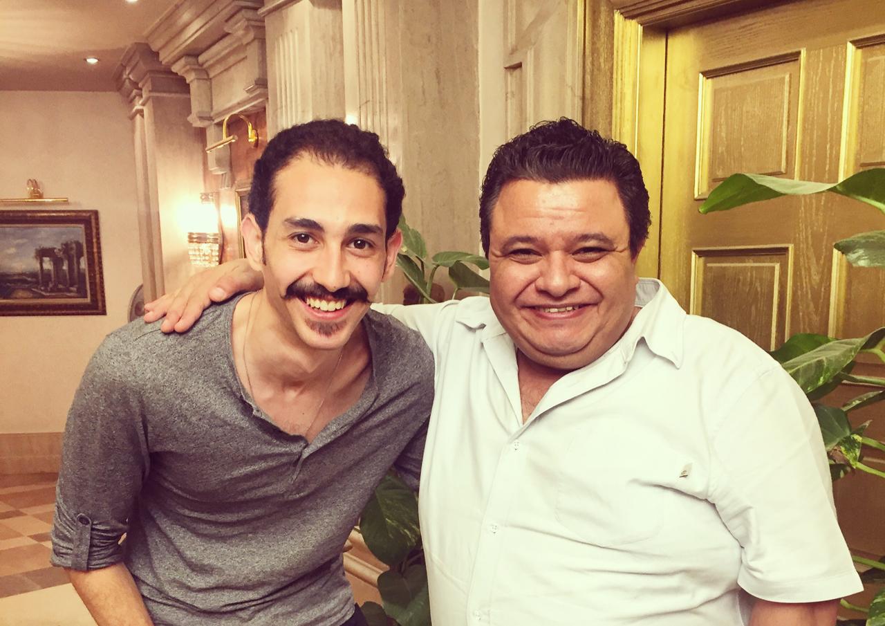 زياد زعتر مع المخرج خالد جلال