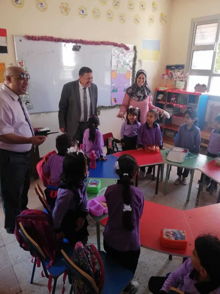 جولة وكيل تعليم الإسكندرية داخل المدارس (1)