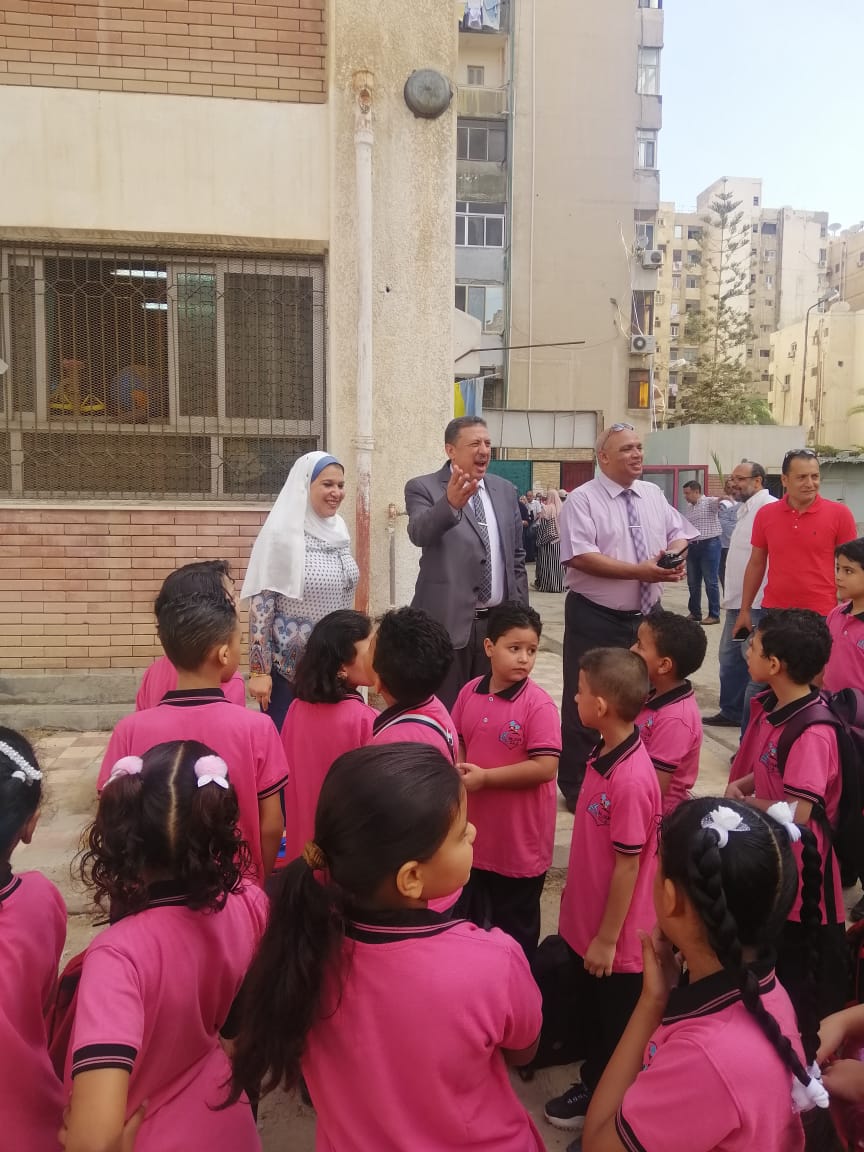 جولة وكيل تعليم الإسكندرية داخل المدارس (3)