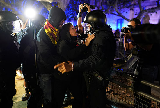 مظاهرات كتالونيا
