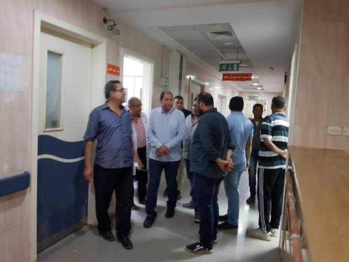 مدير صحة القليوبية يتفقد مستشفى شبين القناطر  (5)