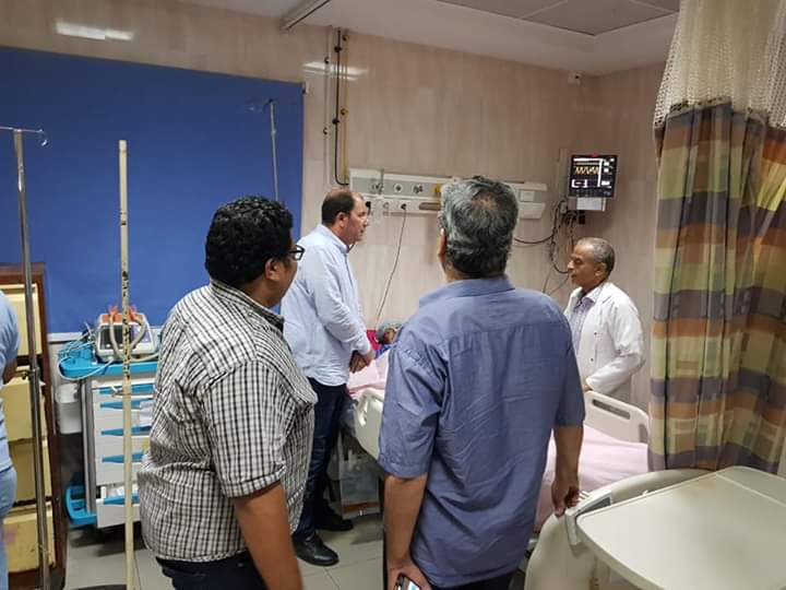 مدير صحة القليوبية يتفقد مستشفى شبين القناطر  (7)