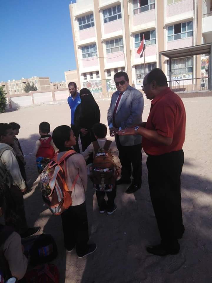 وكيل تعليم جنوب سيناء يتابع المدارس (4)