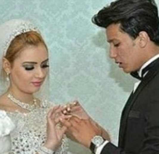 عمرو جمال فى حفل زفافه