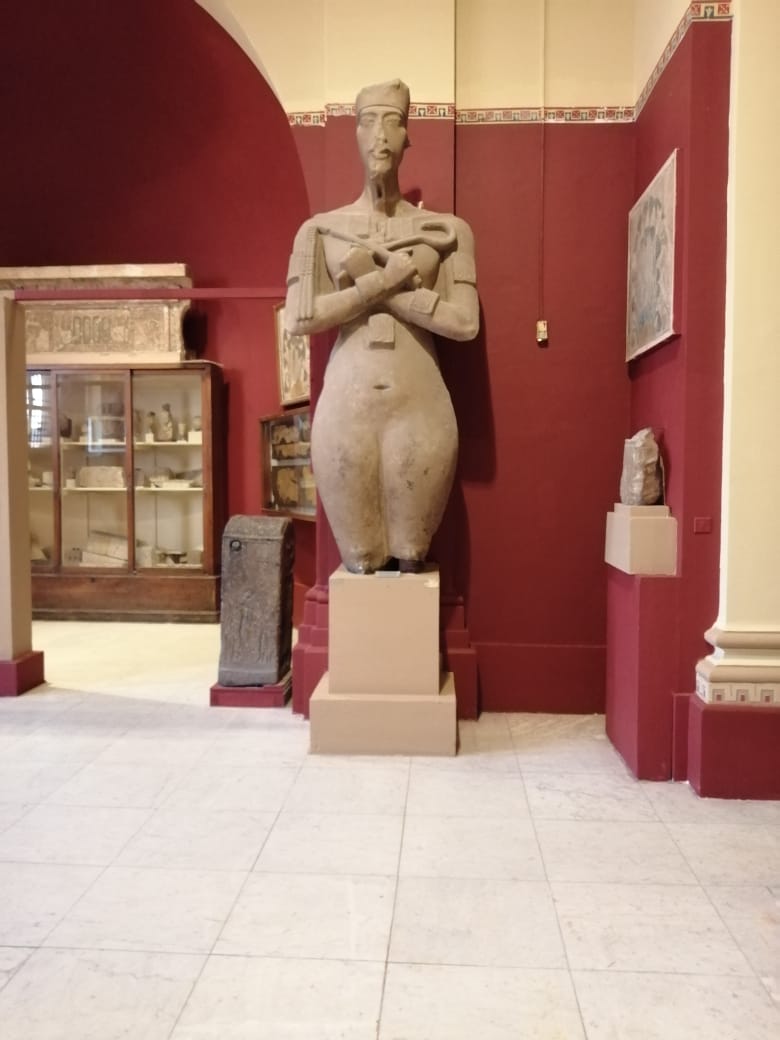 جانب من أعمال تطوير المتحف المصرى بالتحرير (2)