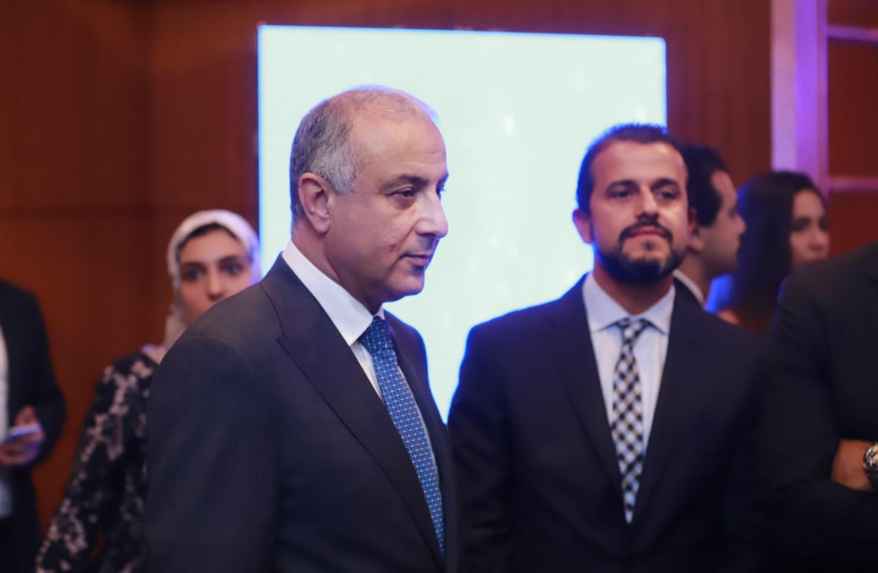 الدكتور حسام الملاحى رئيس جامعة النهضة خلال الاحتفالية