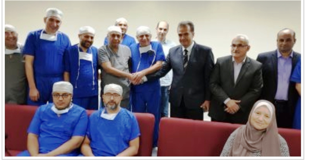 الفريق الطبي الذي شارك في العملية مشترك من جامعة المنصورة وجامعة الزقازيق