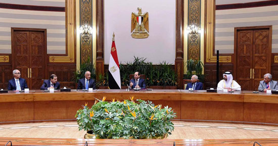 السيسى يلتقى مجلس محافظى المصارف المركزية (3)