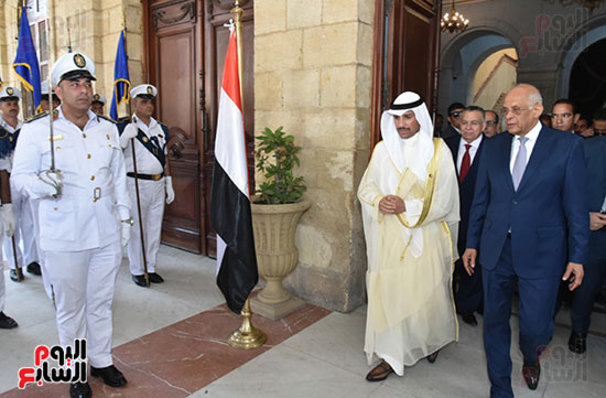 على عبد العال يلتقى رئيس مجلس الأمة الكويتى  (1)