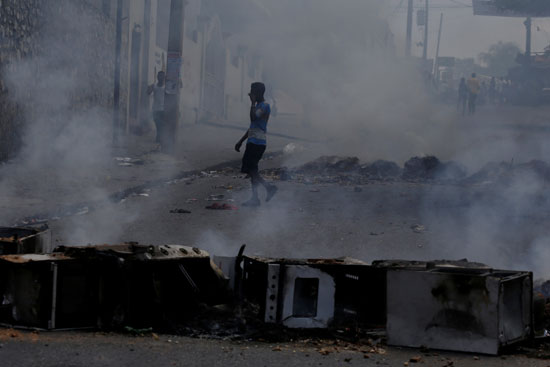 الاحتجاجات فى هايتى