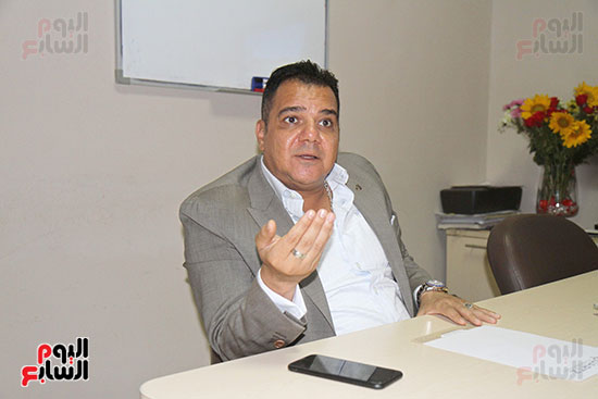 محمد زاهر رئيس لجنة التعدين يتحدث لـاليوم السابع (7)