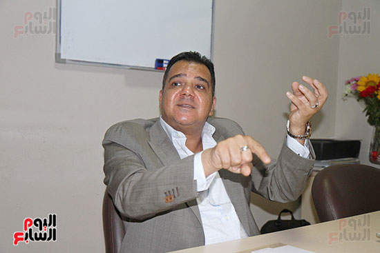 محمد زاهر رئيس لجنة التعدين يتحدث لـاليوم السابع (3)
