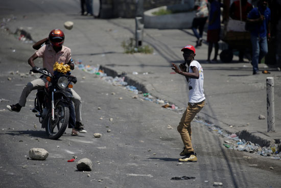 الاشتباكات فى هايتى
