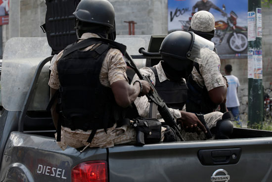 قوات الشرطة فى هايتى
