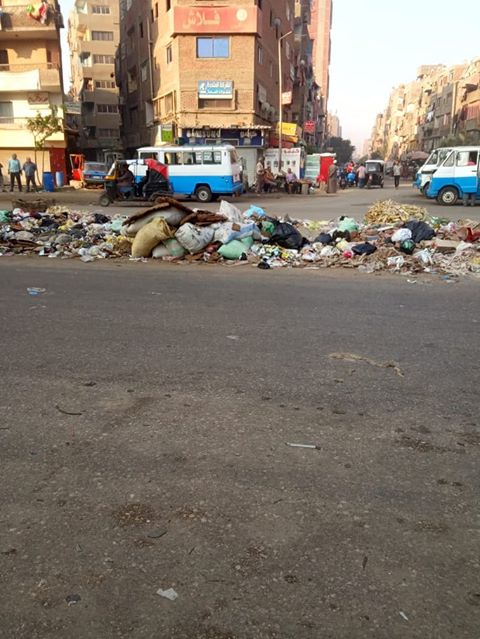 القمامة بالمطرية القمامة بالمطرية