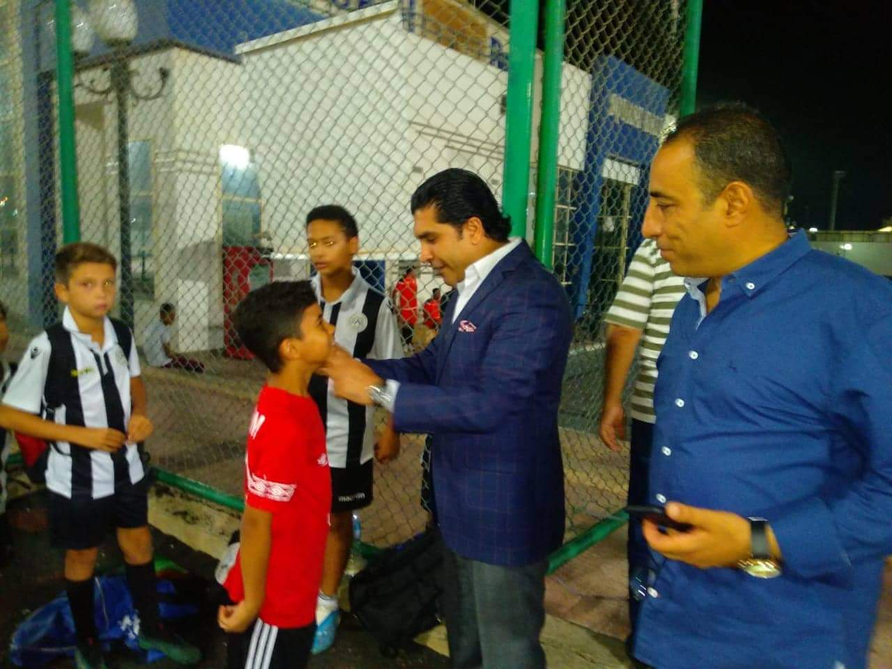 رئيس الاتحاد يتفقد المدينة الرياضية بشرم الشيخ