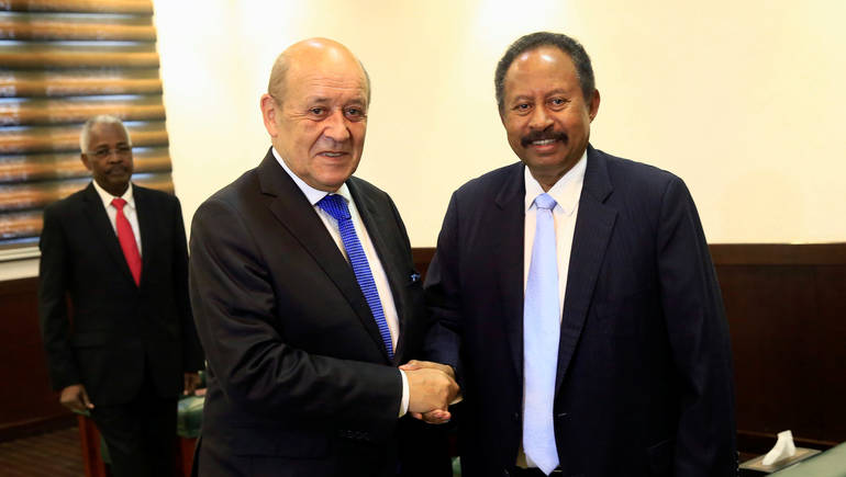 فرنسا تساعد السودان ب60 مليون يورو