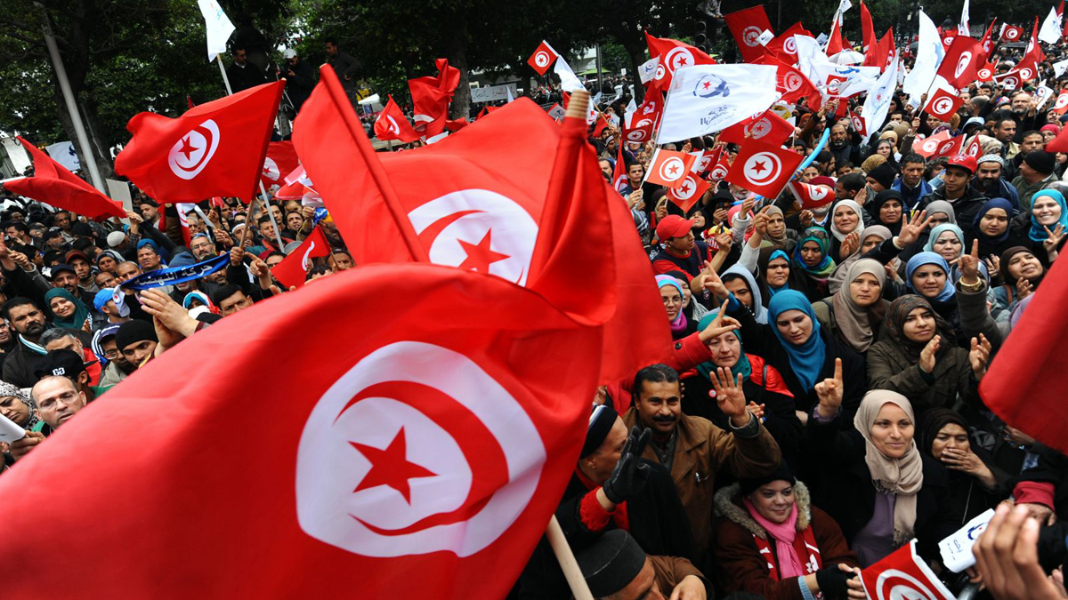 مشاهد من ثورة تونس 2011