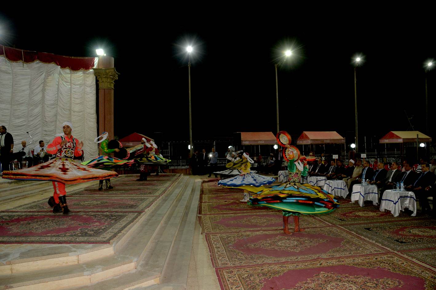 محافظ أسيوط يشهد احتفالية مديرية الثقافة بالعام الهجرى الجديد على مرسى حورس بحديقة الفردوس (6)