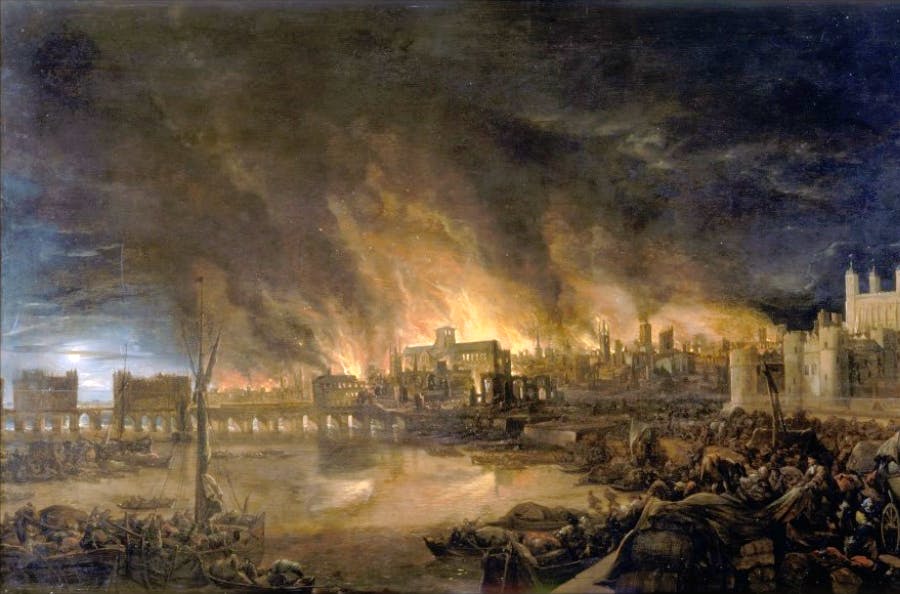 حريق لندن الكبير