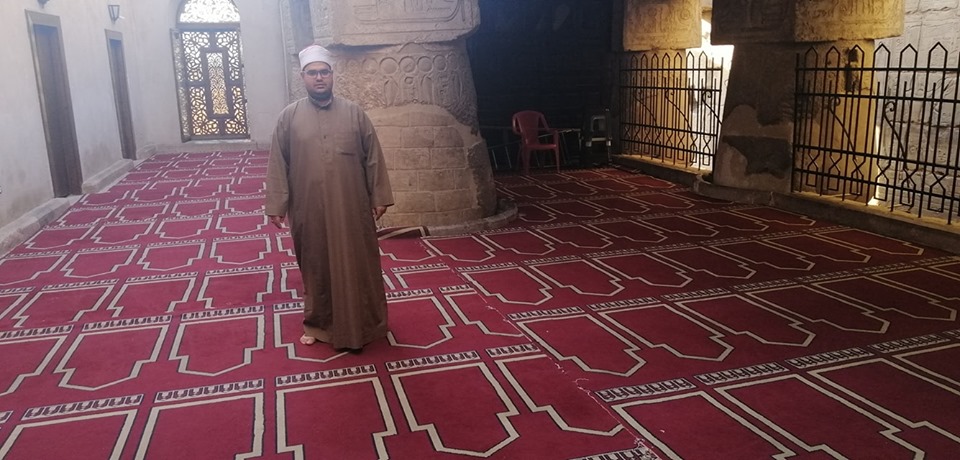 إمام مسجد العارف بالله سيدي أبوالحجاج الأقصري يعلن إنهاء تطوير المسجد (1)