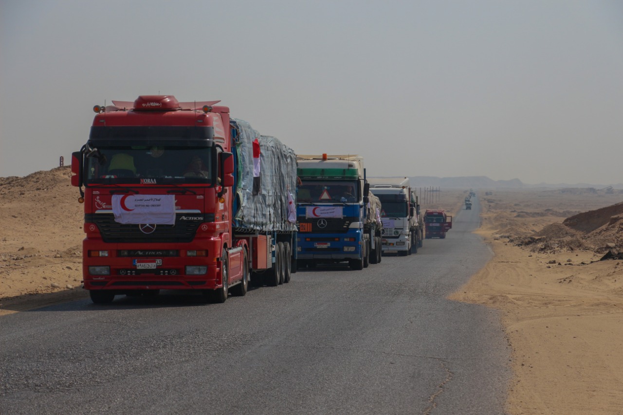 مساعدات الهلال الأحمر المصرى لدولة السودان (2)